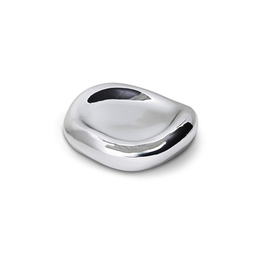 HK Living  Gleam glass bowl chrome