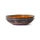 HK LIVING - 70'S CERAMICS: Curry Bowls (diepe borden) - set van 2 - Oosterlinck