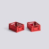 HAY  Colour Crate Mini set van 2 / diverse kleuren - Oosterlinck