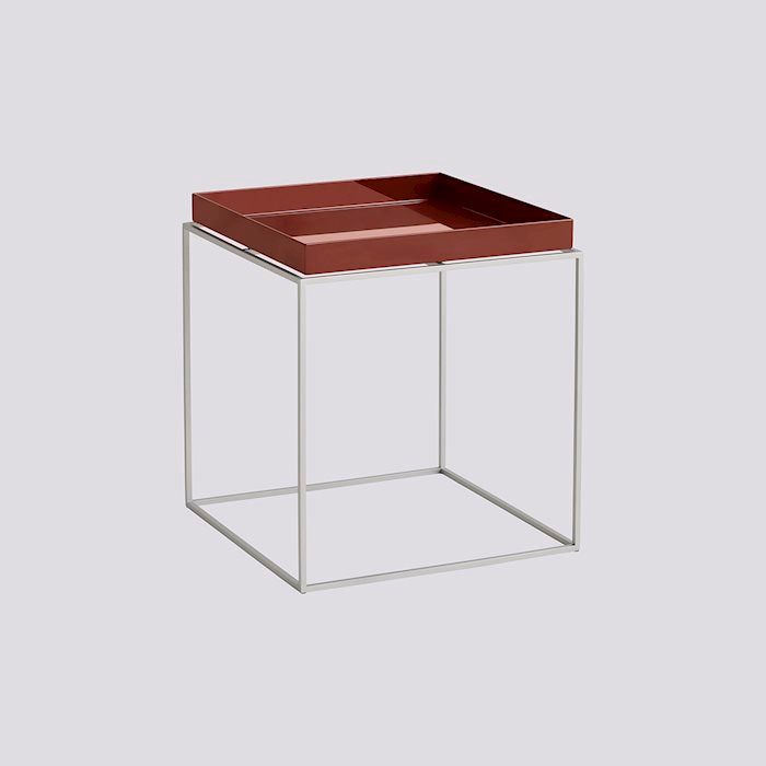 Hay  Tray Table medium / bijzettafel silicone coated steel base