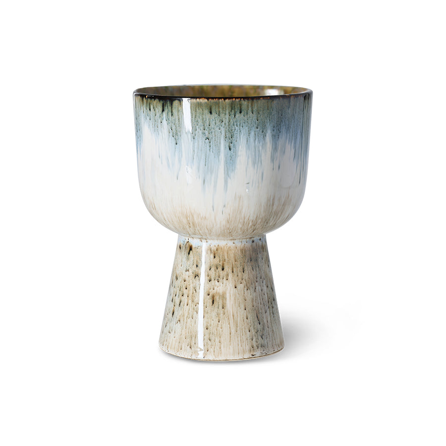 HK Living  Retro flower pot glacier - Oosterlinck Home