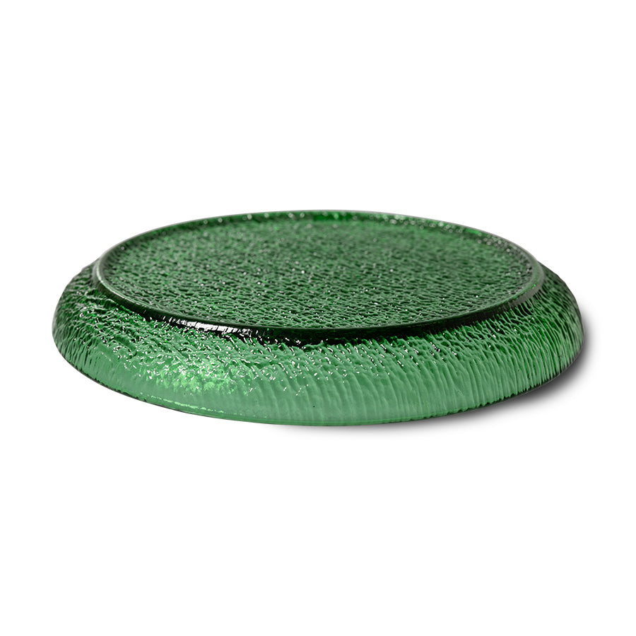 HK Living  The Emeralds: Glass bowls / serving plates -40% - Oosterlinck Home