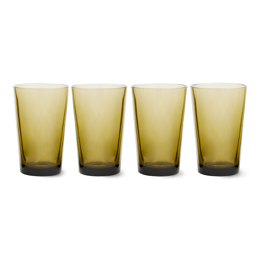 HK Living   70s Glassware Tea glasses  -50%