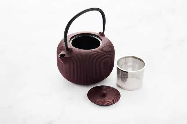 Point Virgule theepot gietijzer 1L met theezeef