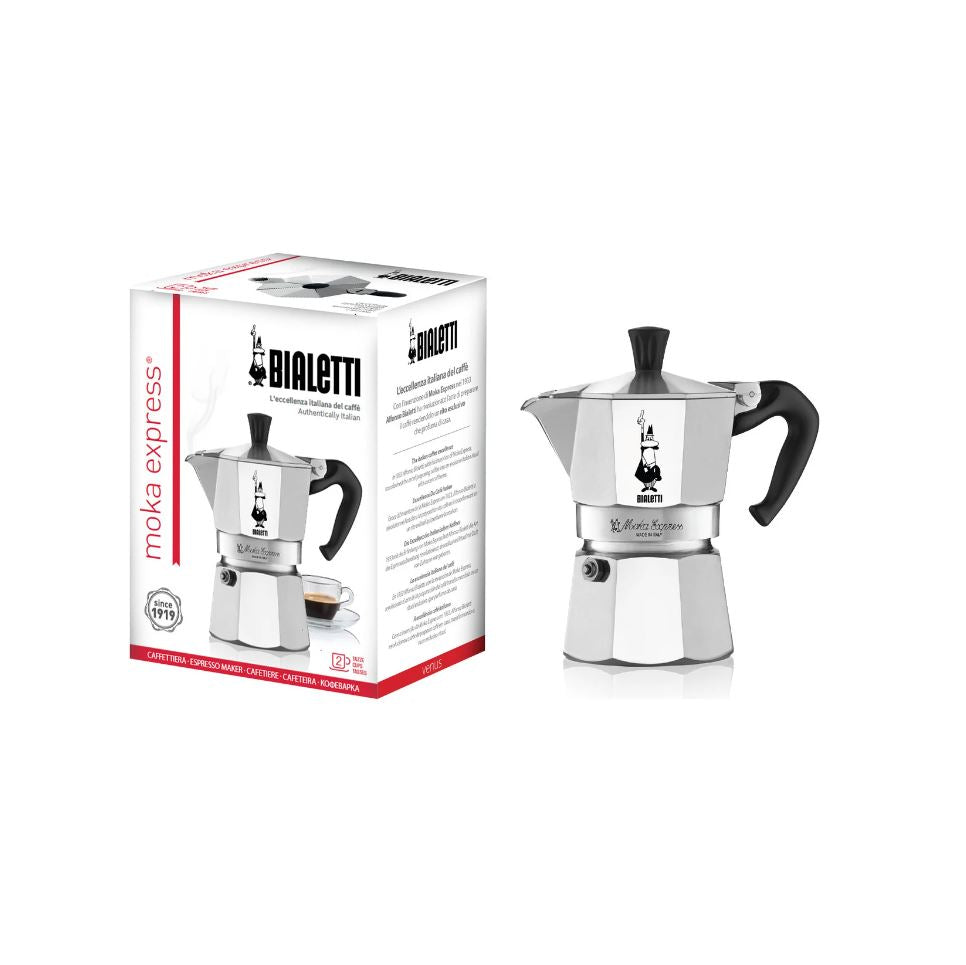 Bialetti Moka Express 4 kops percolator 190ml | Oosterlinck Home