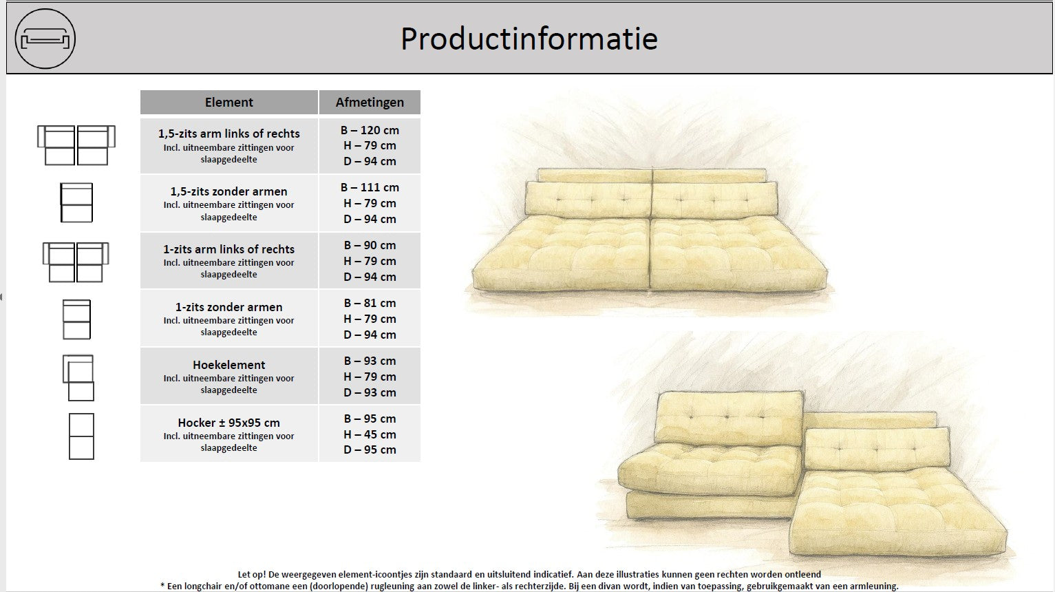 Linck. Boogie sofa - Oosterlinck Home