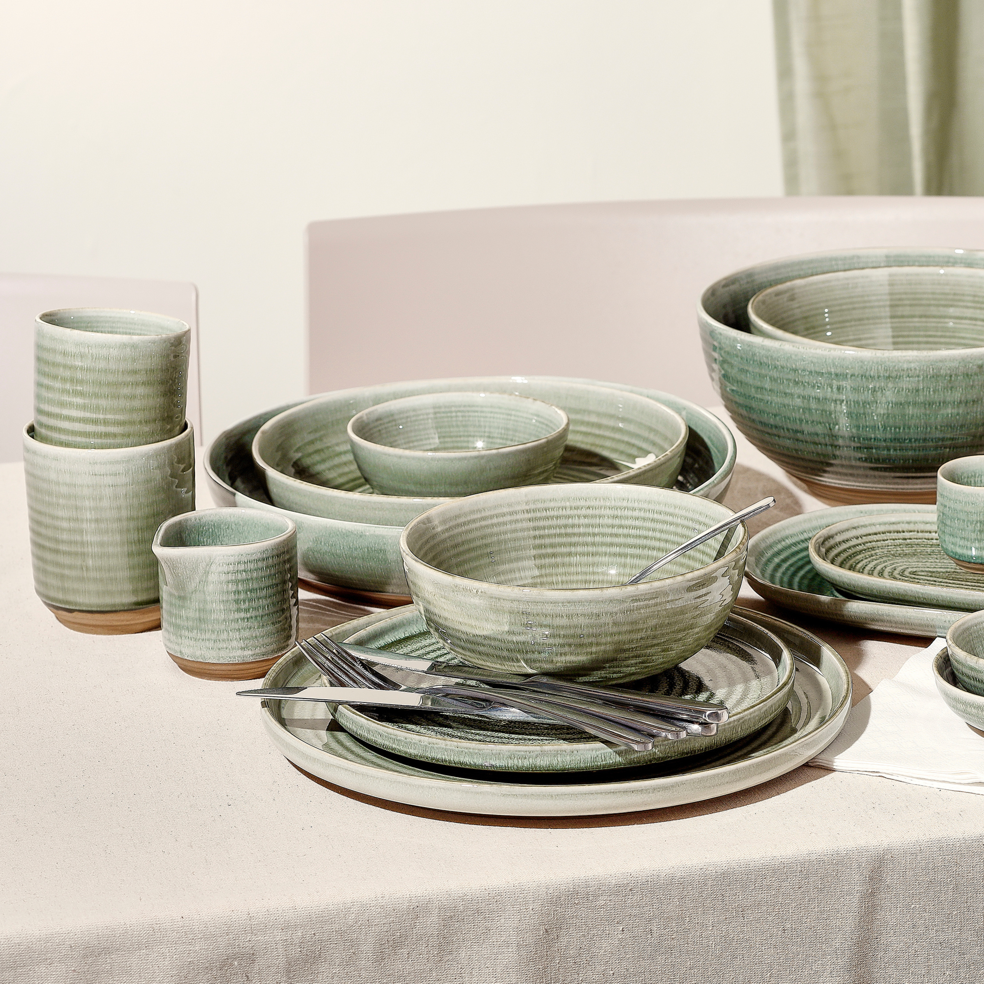 Salt&Pepper Cameo Kom 13cm groen