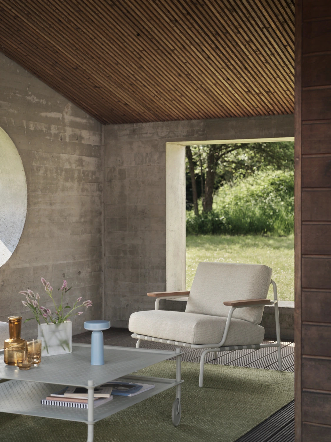 Muuto Settle outdoor sofa 1 zit - Oosterlinck Home