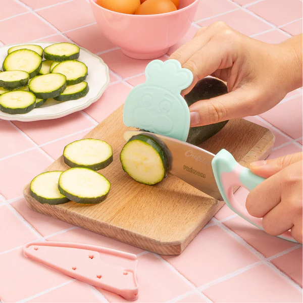 Chefclub  Kidsknife met vingerbeschermer - Oosterlinck