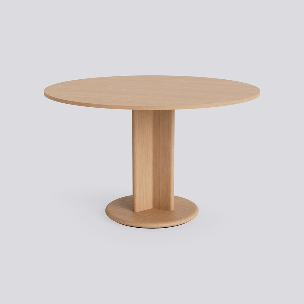 Hay  Chisel 29 ronde tafel met centrale poot