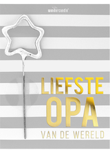 Wondercandle  Sparkle Liefste opa/oma