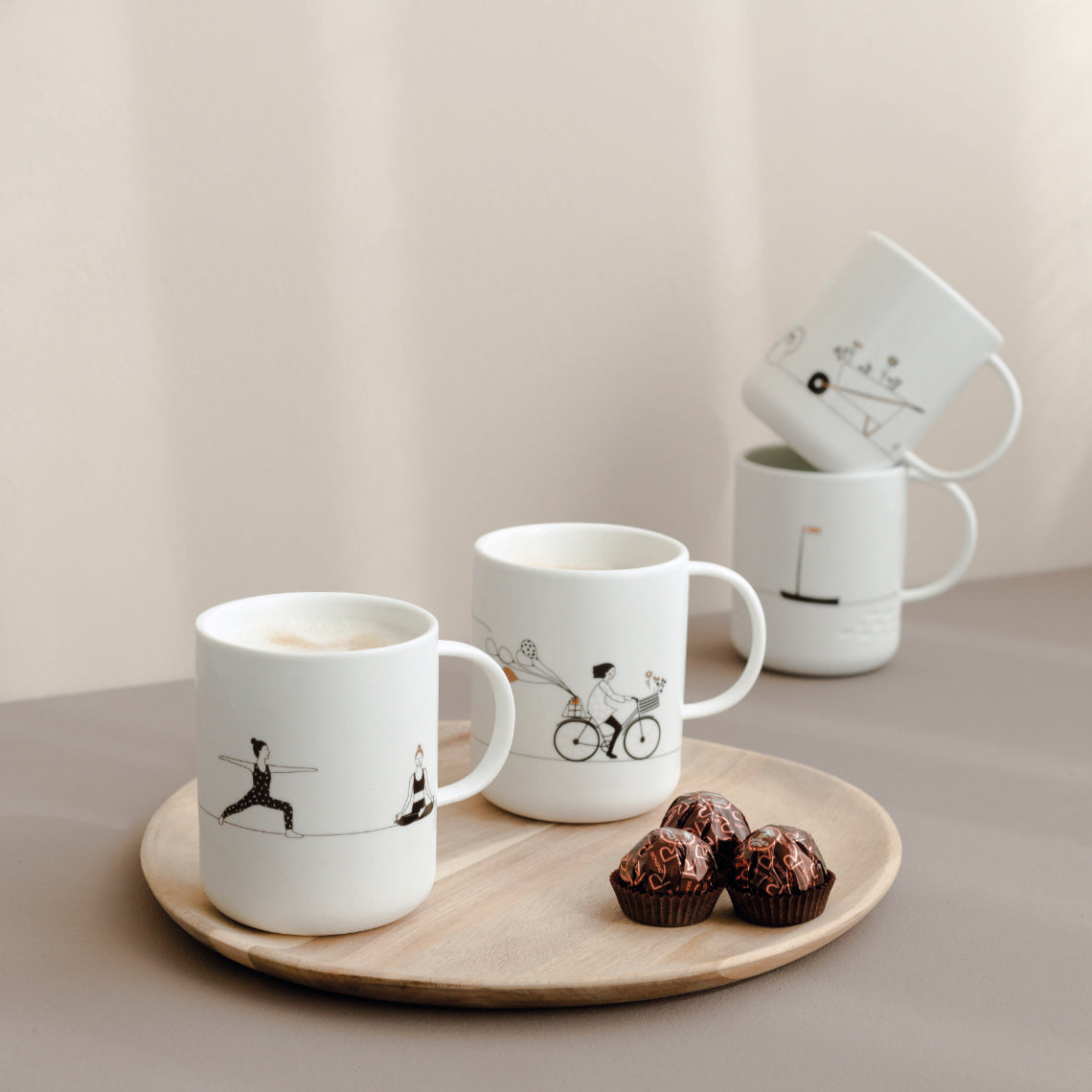 Räder   Koffie-/theemok Yoga in geschenkdoos