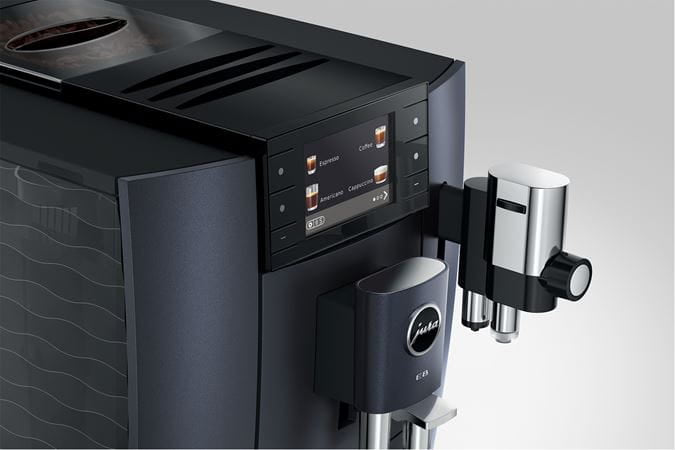 Jura E8 ED cosmic black volautomatische koffiemachine