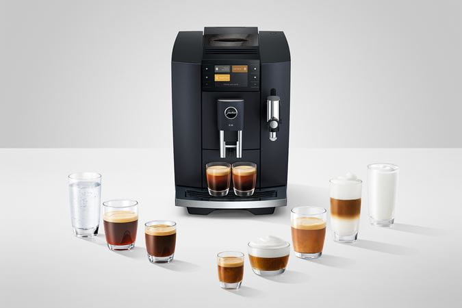 Jura E8 ED cosmic black volautomatische koffiemachine
