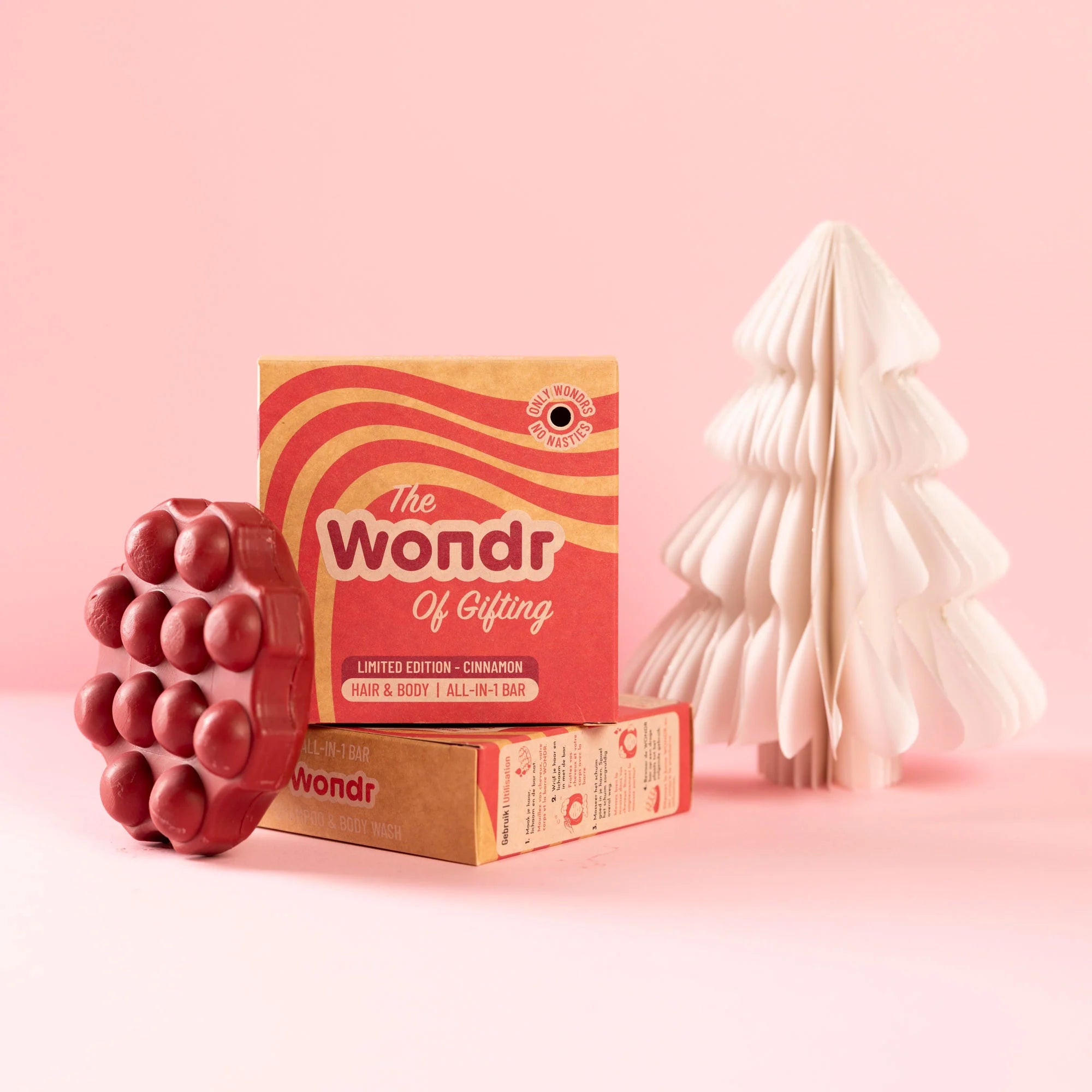 Wondr  Limited Edition: The Wondr of Gifting Cinnamon All-in- 1 bar XL Hair & Body