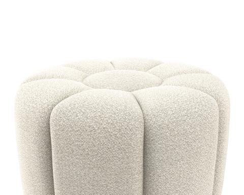 Flexlux Zona pouf 60x60cm, comfortabele lounge en poef, zachte bekleding en moderne uitstraling.