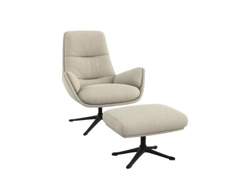 Flexlux Moro lounge met voetenbank - Oosterlinck