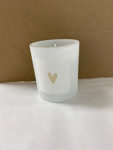 ZUSSS  Geurkaars in glas Hartje