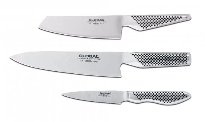 Global G2538 3-delige messenset - Oosterlinck
