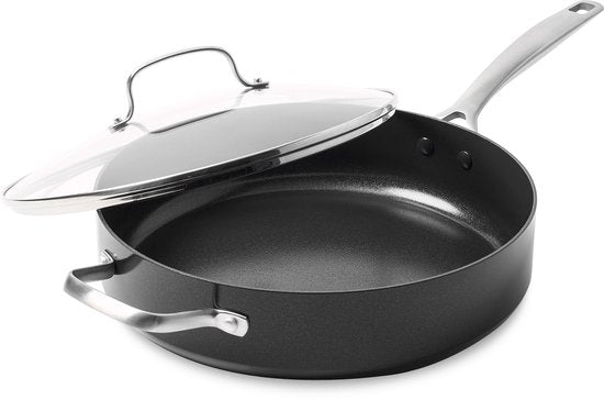 Greenpan Copenhagen sauteerpan 28cm met steel - Oosterlinck