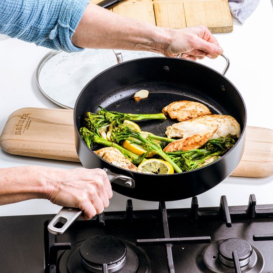 Greenpan Copenhagen sauteerpan 28cm met steel - Oosterlinck