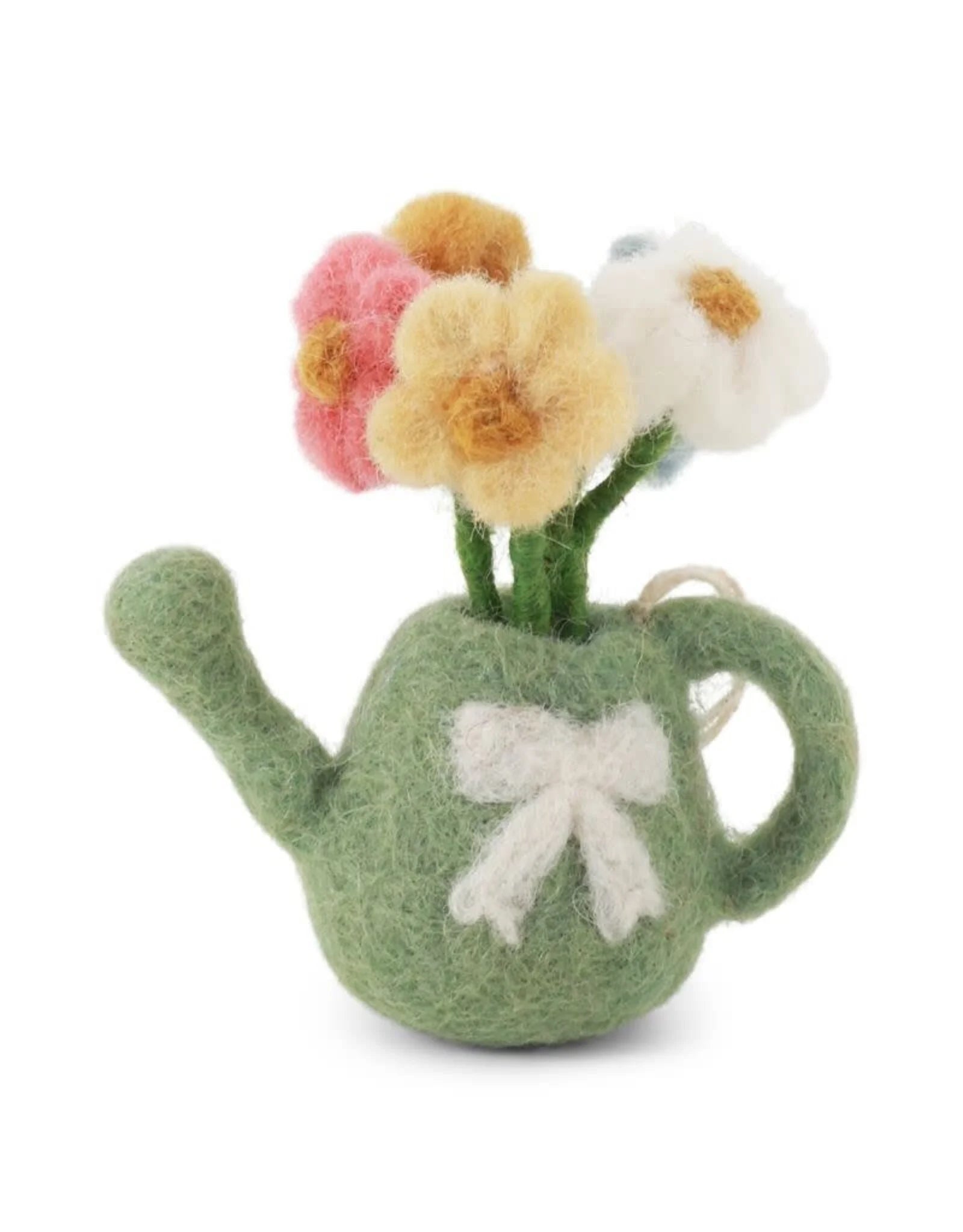 Gry & Sif   Gietertje met bloemen in vilt - Oosterlinck Home