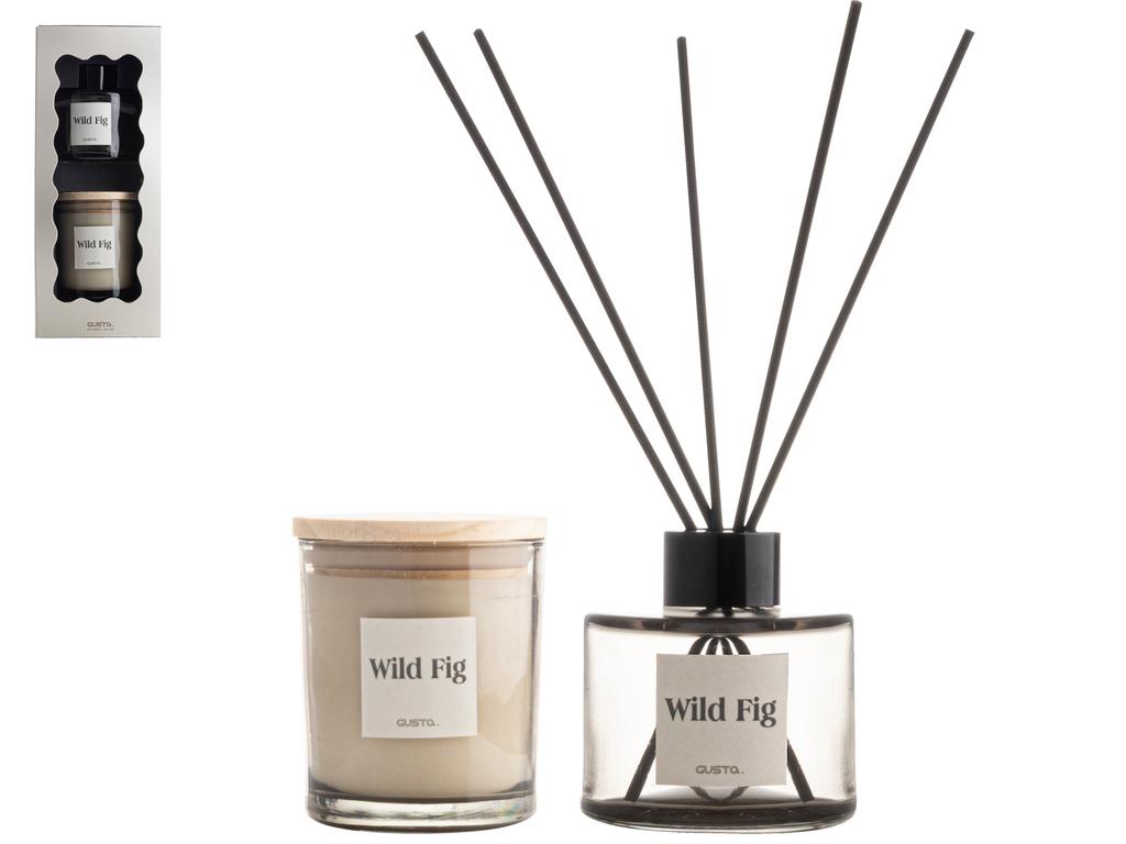 GUSTA  Geurkaars en diffuser giftset - varianten - Oosterlinck