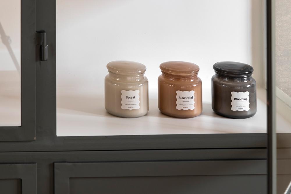 GUSTA  Geurkaars apothekerspot - varianten - Oosterlinck
