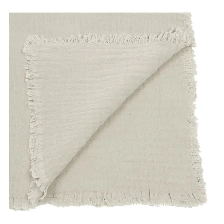 Haomy - Vanly plaid 100% katoen 240X260cm - Oosterlinck
