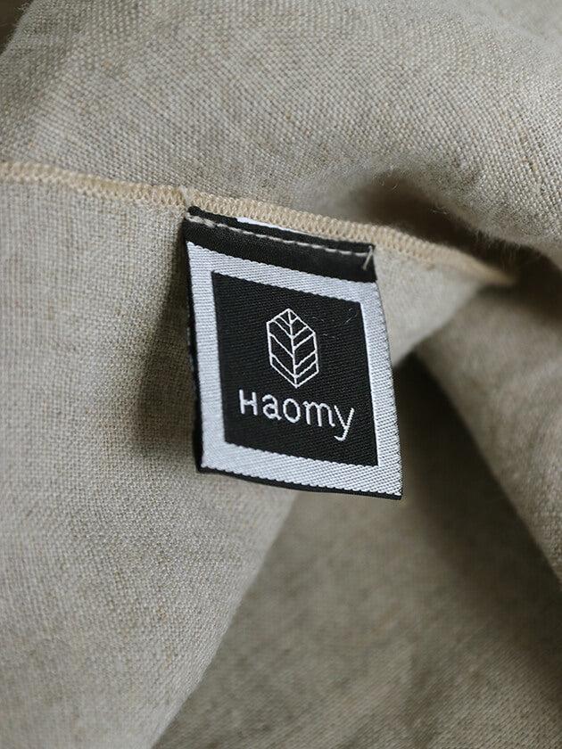 Haomy - Venise linnen tafelkleed rond 160 x 160 cm - diverse kleuren - Oosterlinck