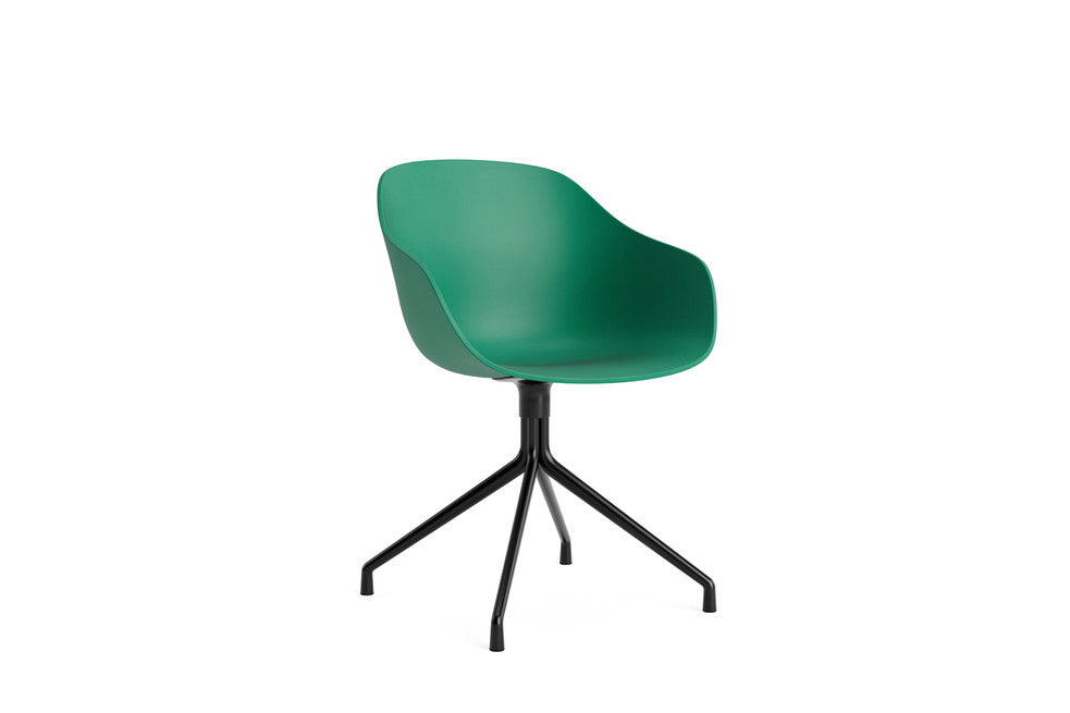 HAY - About a Chair AAC 220 - onderstel zwart gepoederlakt alu - diverse kleuren - Oosterlinck