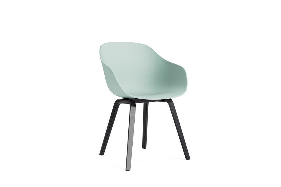 HAY - About a Chair AAC222 - onderstel zwart gelakte eik - diverse kleuren - Oosterlinck