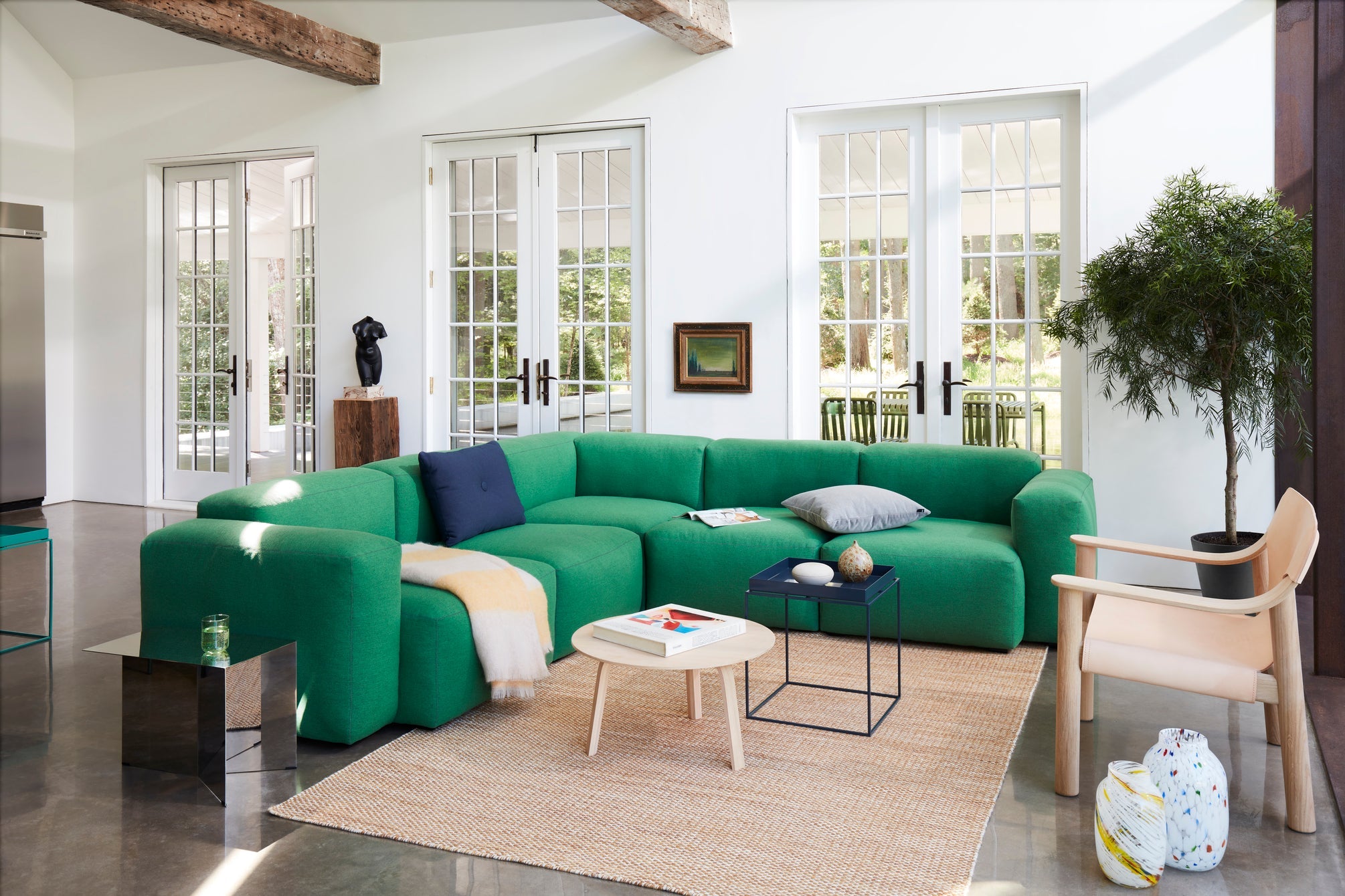 Hay - Mags Soft sofa arm laag - corner combo 1 - Oosterlinck