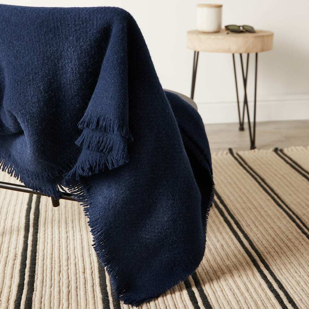 HAY Mono blanket - midnight of sky blue / -50% - Oosterlinck