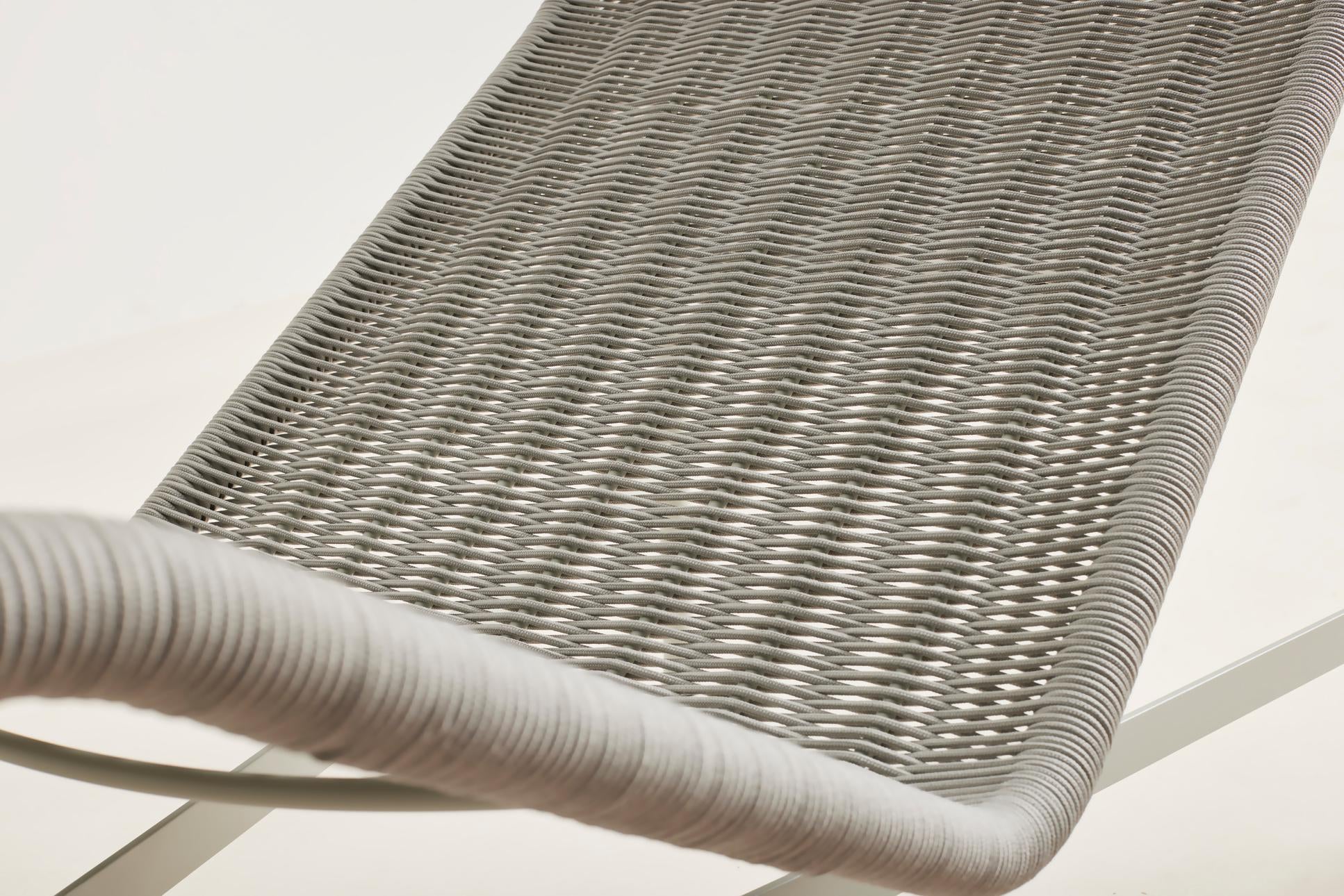 Hay Palissade Cord chaise longue - Oosterlinck