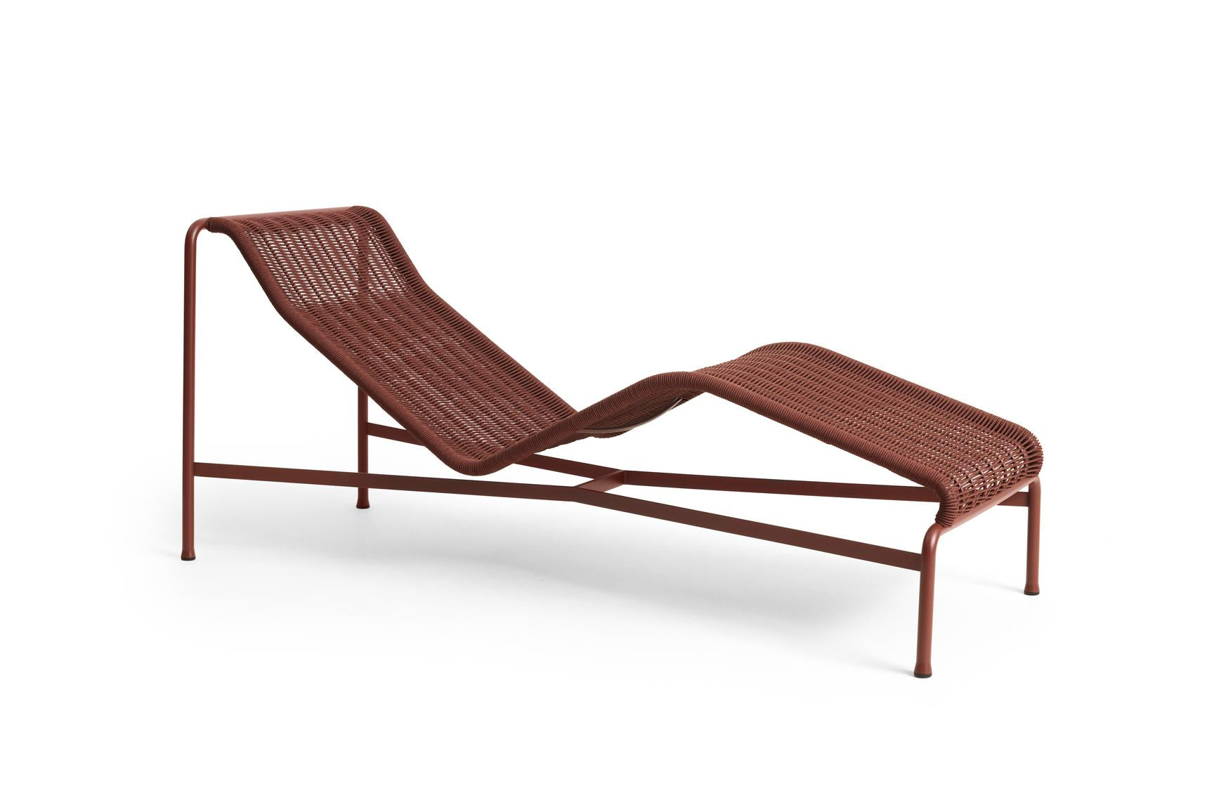 Hay Palissade Cord chaise longue - Oosterlinck