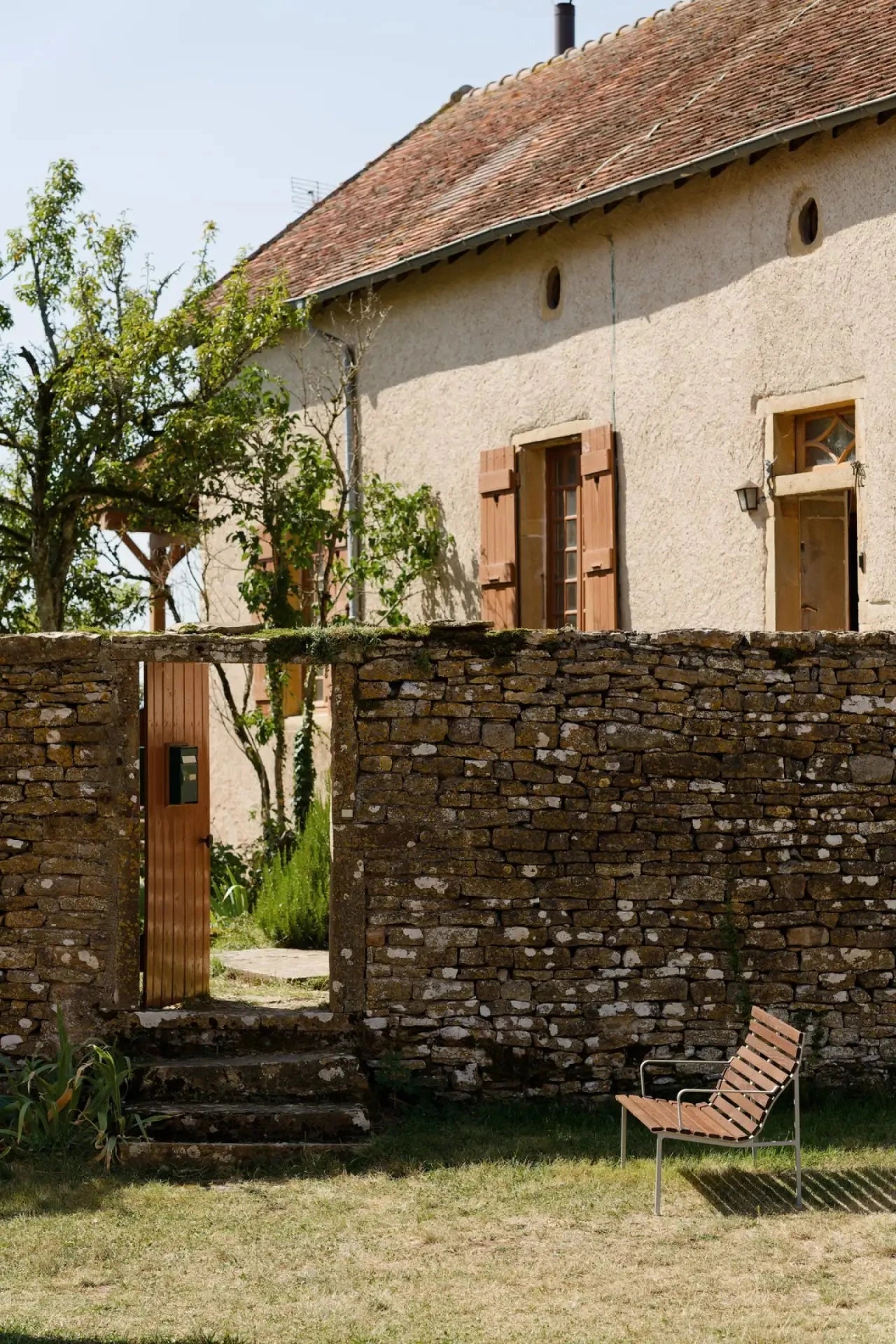 Hay Traverse loungebank met armsteun - Oosterlinck