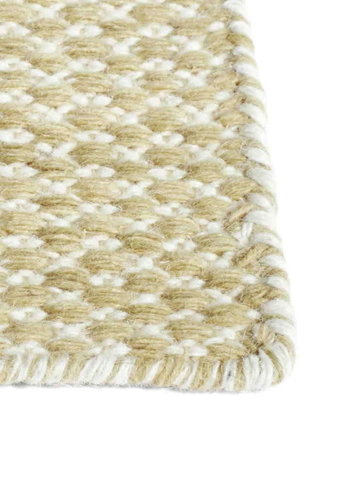 Hay Moire Kelim tapijt  170*240 yellow - 40% korting