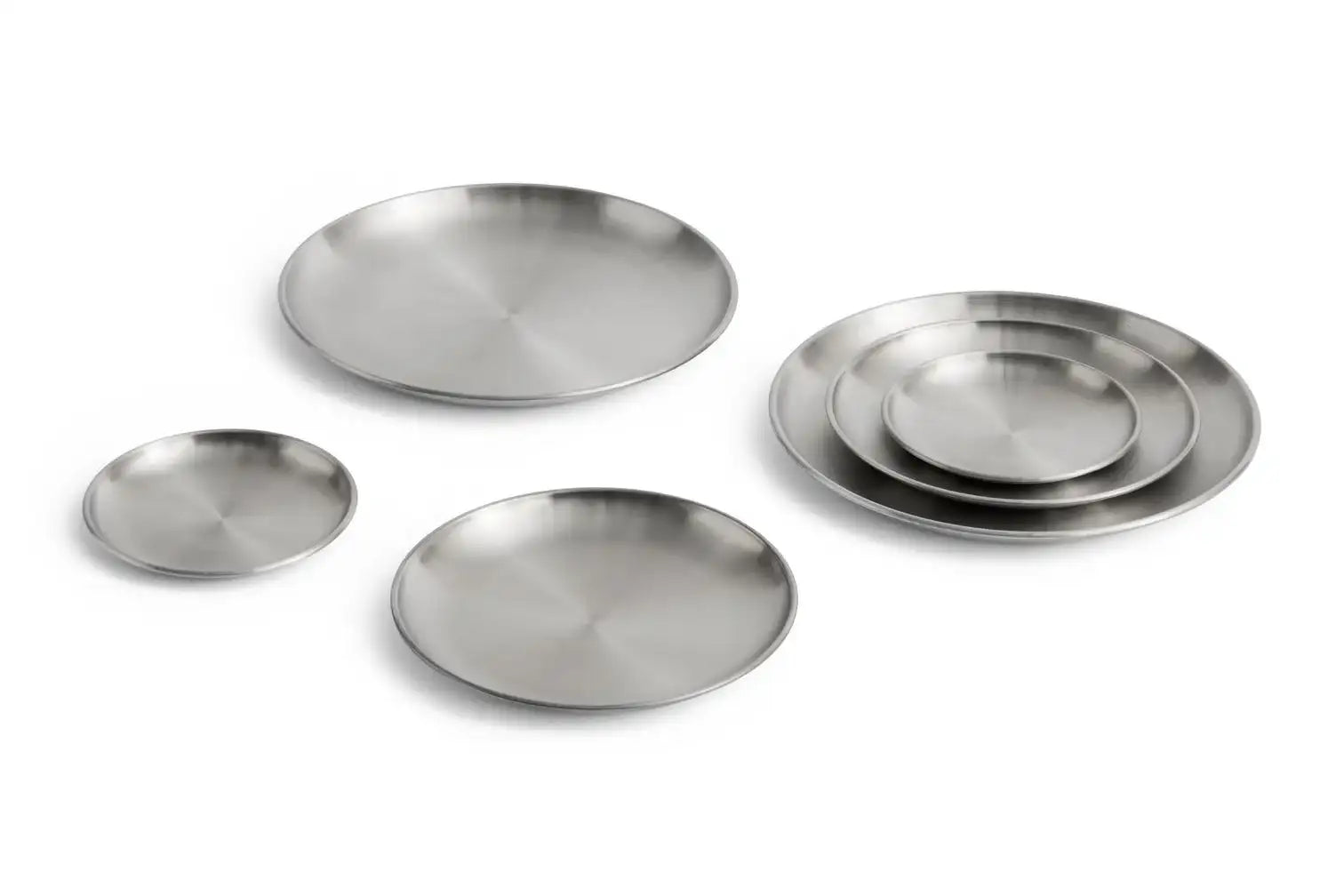 Hay  Steel Plate / RVS bord - set van 2 - Oosterlinck Home