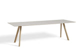 Hay CPH30 tafel - 250*90cm - mat gelakt eik onderstel - Oosterlinck