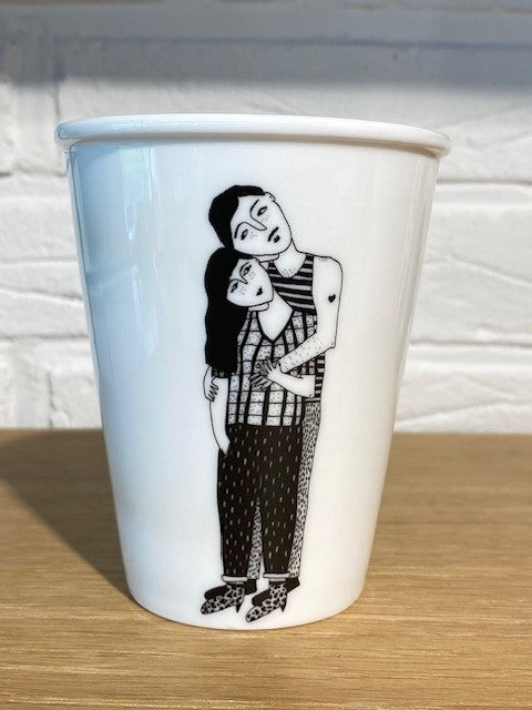 Helen B  Beker porselein -40% - Oosterlinck Home