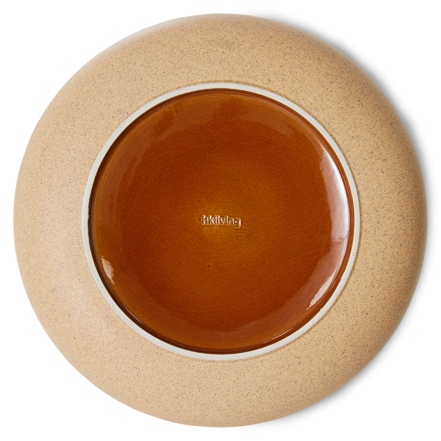 HK Living  70'sceramics Salad Bowl Shore - Oosterlinck