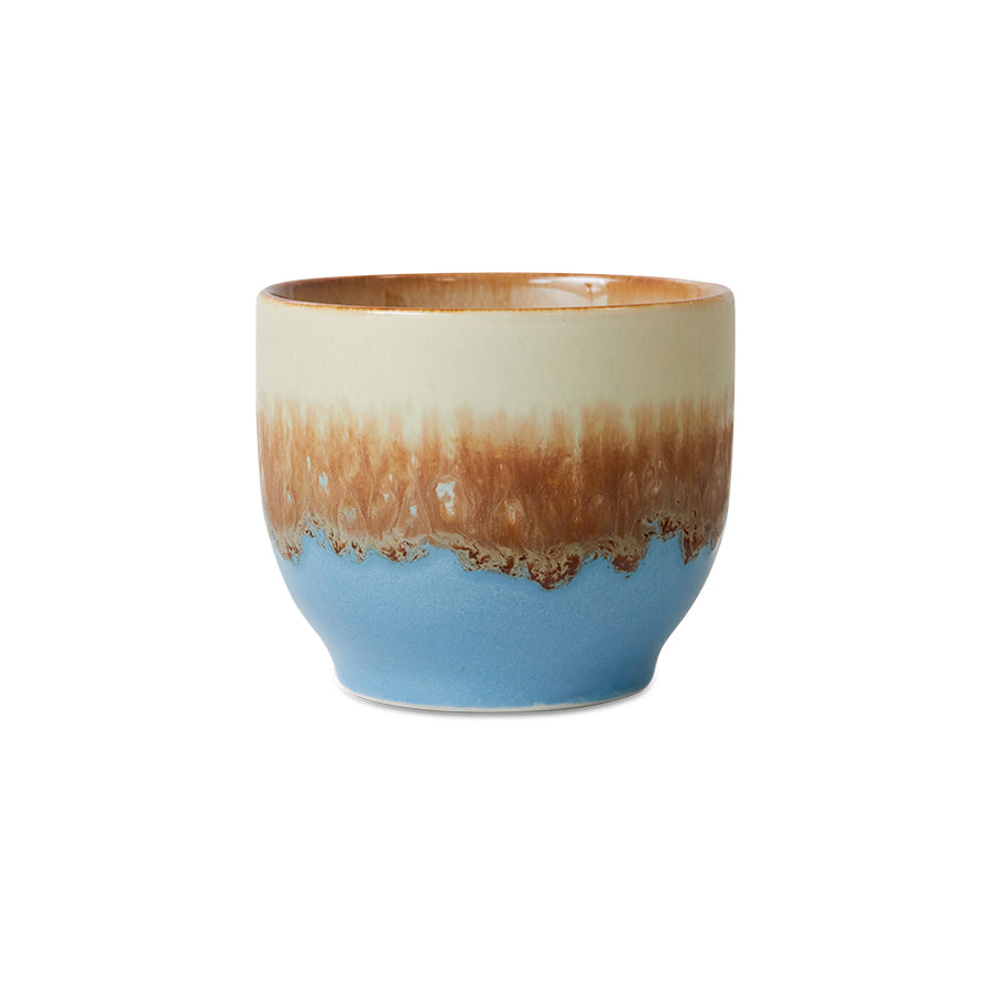 HK Living  70s ceramics café cup  5 + 1 gratis - Oosterlinck