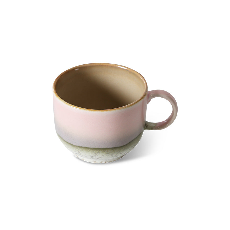 HK Living  70s ceramics Tea cup / grote kop met oor - Oosterlinck Home