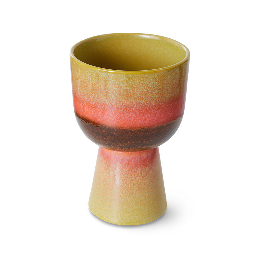 HK Living  Retro flower pot lime green - Oosterlinck