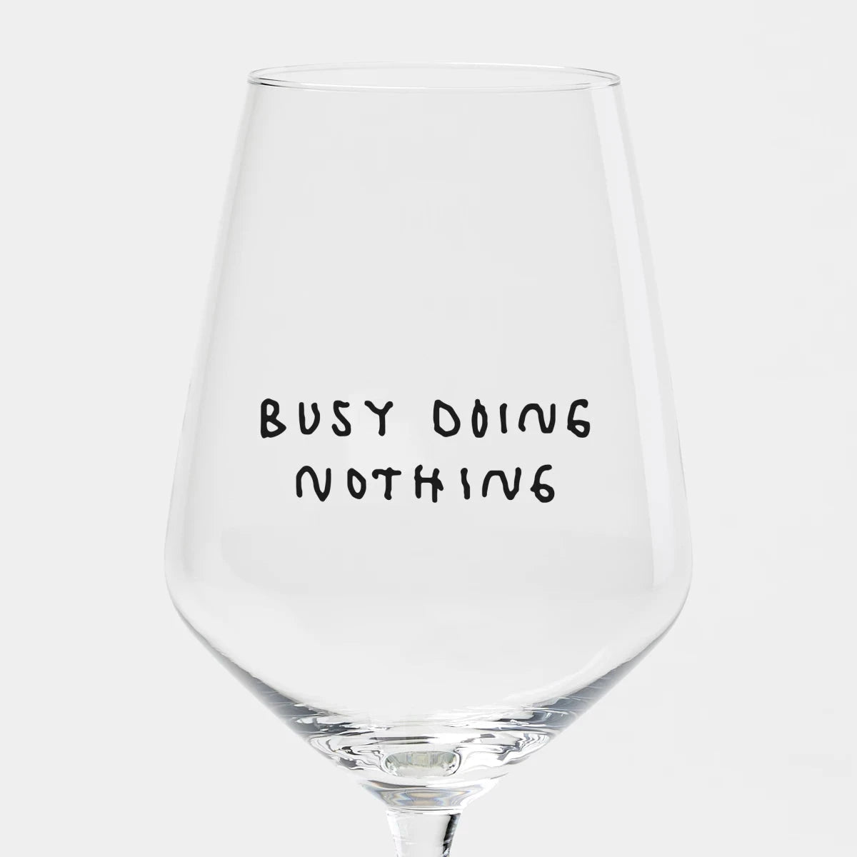 HOLY APEROLY -  Glas Busy doing nothing - Oosterlinck