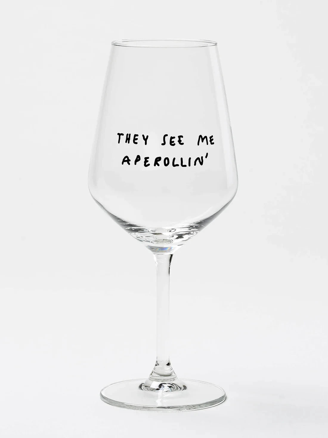HOLY APEROLY - Glas " They see me aperollin' " - Oosterlinck