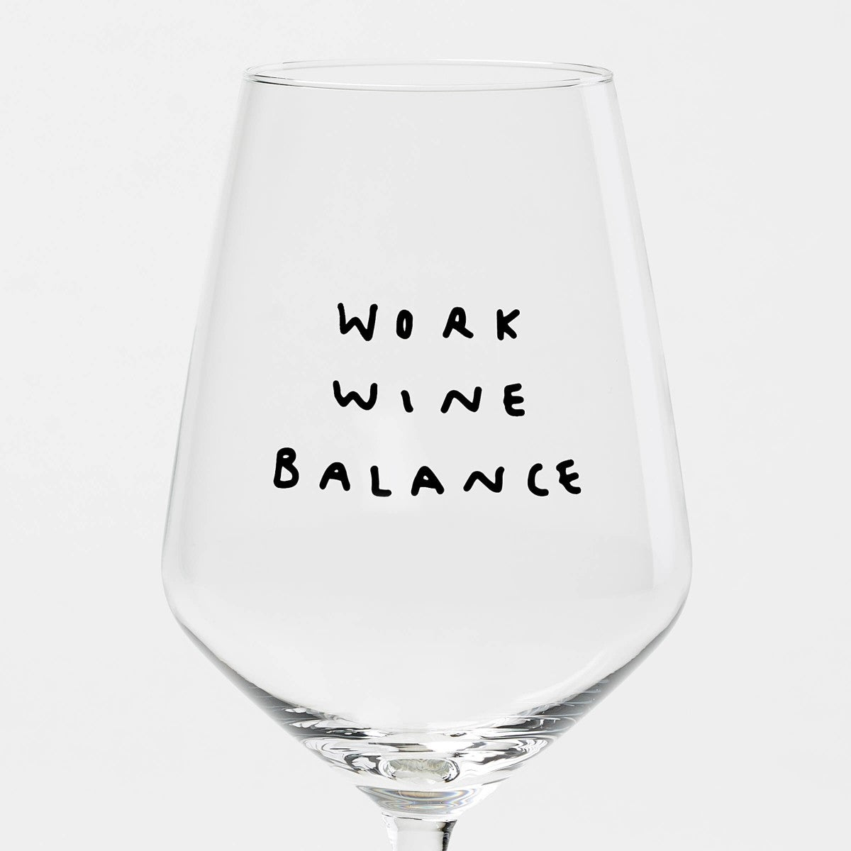 HOLY APEROLY -  Glas "Work wine balance" - Oosterlinck
