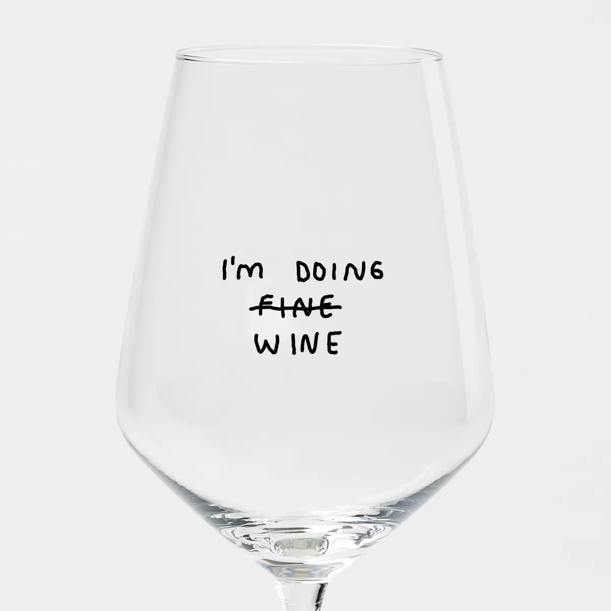 HOLY APEROLY -  Glas "I'm doing wine"