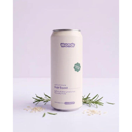 Wondr Liquid Conditioner in een fles, verzorgingsproduct voor haarverzorging met natuurlijke ingrediënten, overzichtelijke verpakking